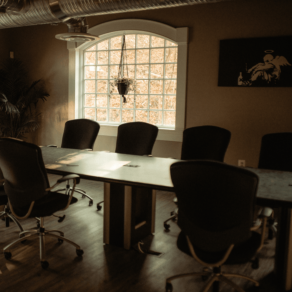 Glass House Recovery lounge area