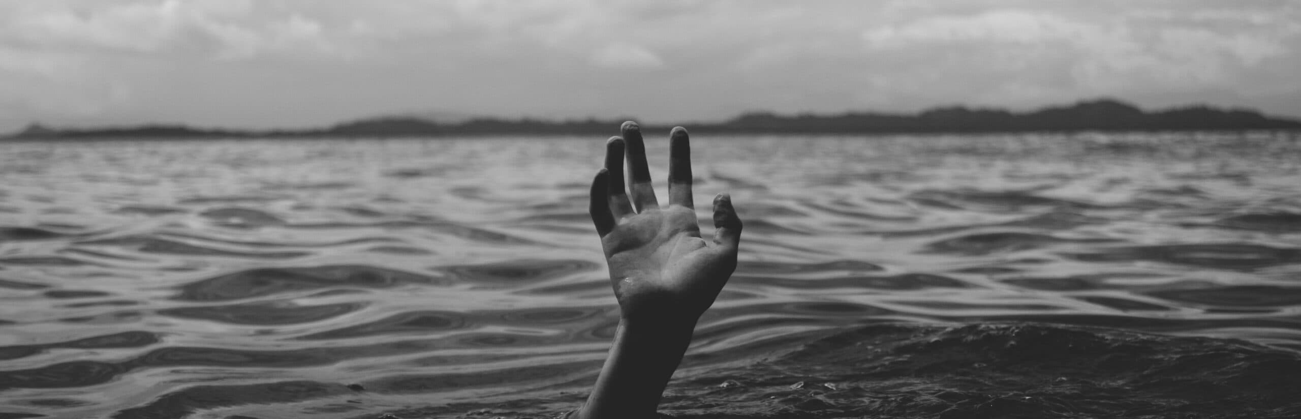 Contact - Hand in water